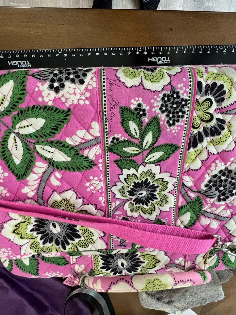 Vera Bradley Quilted Laptop Portfolio Bag – 